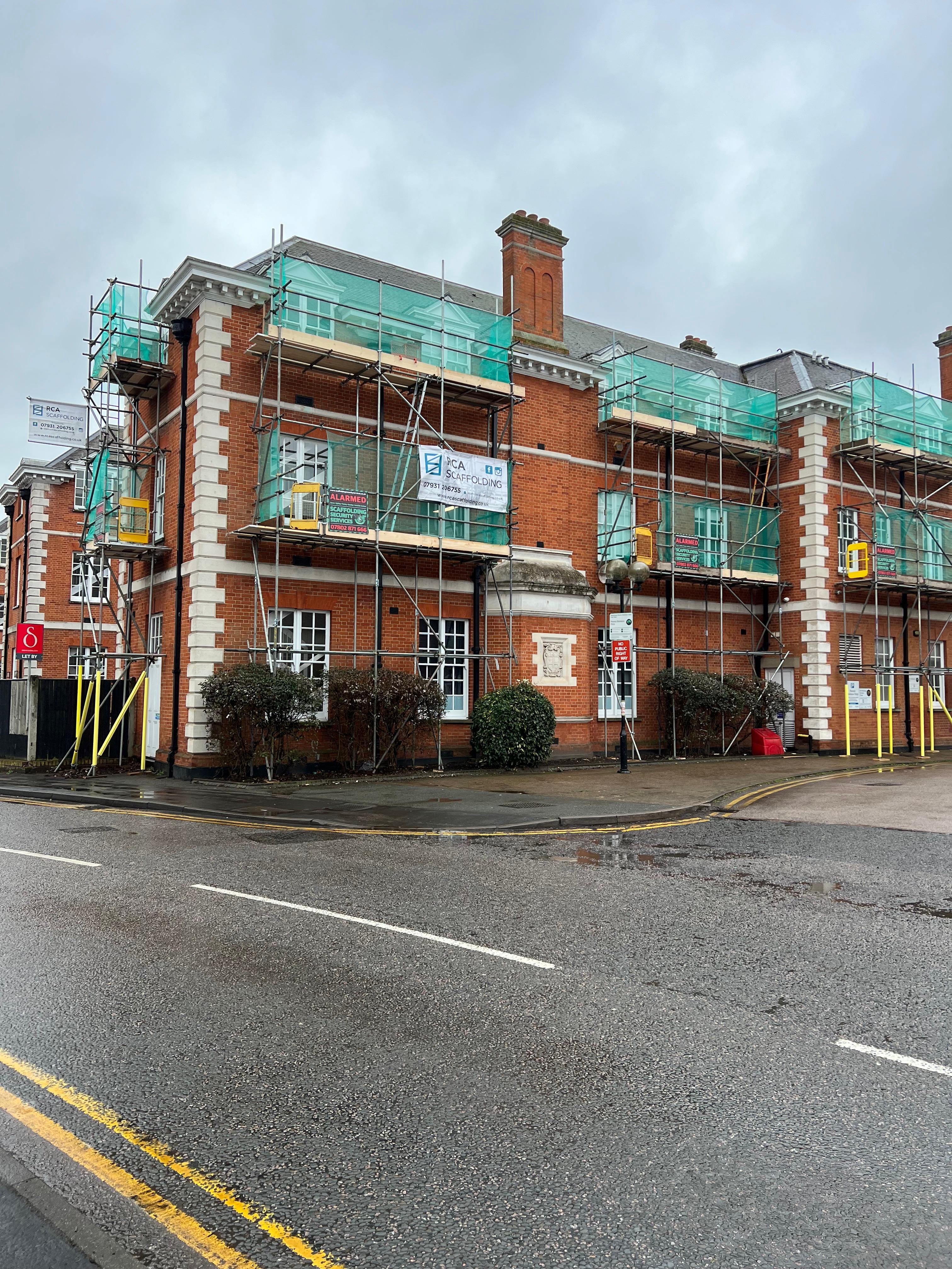 RCA Scaffoding Projects Bluecoats Estate Office