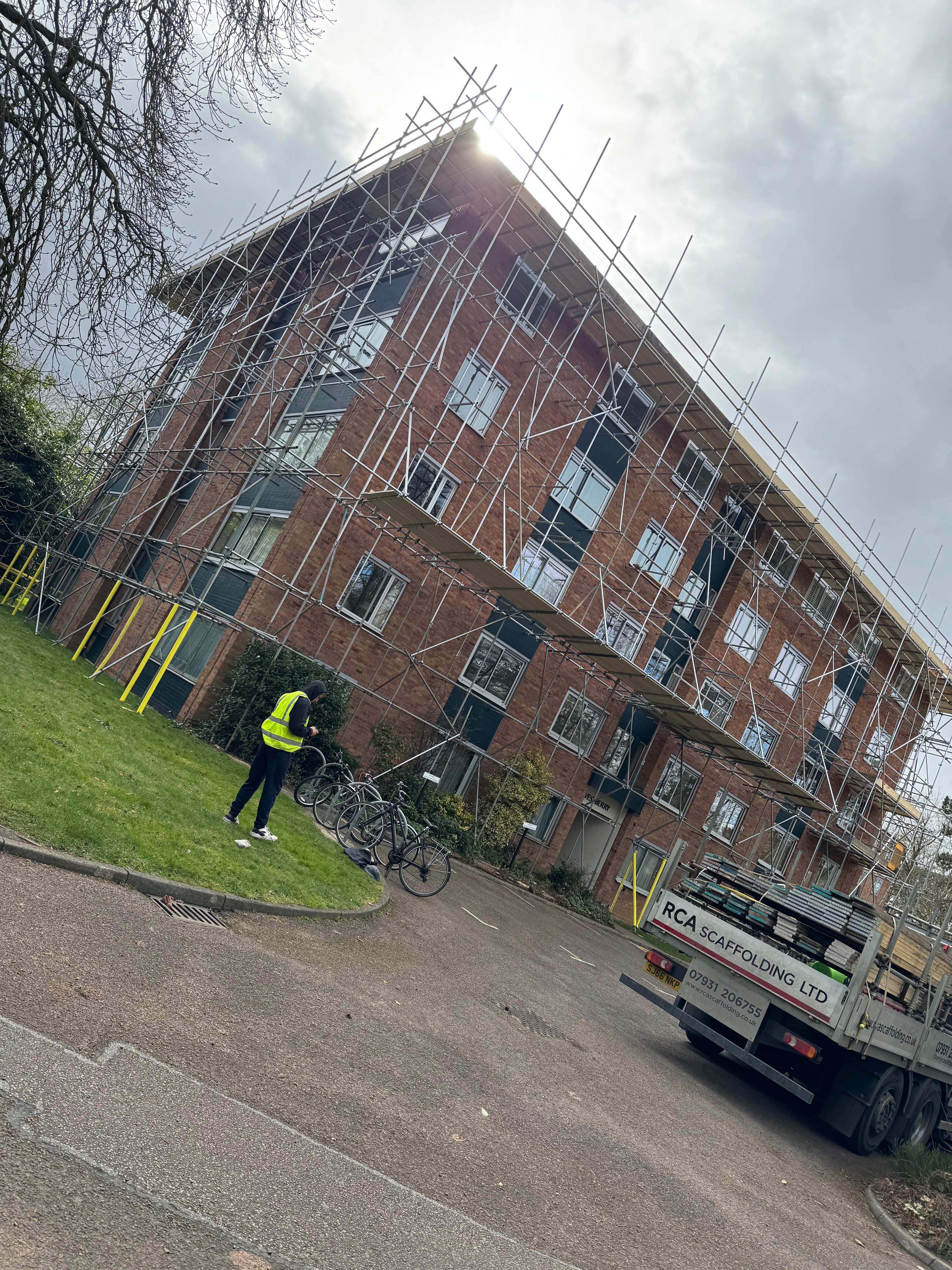 Roofline Repointing Scaffolding Cambridge Uk.Jpg